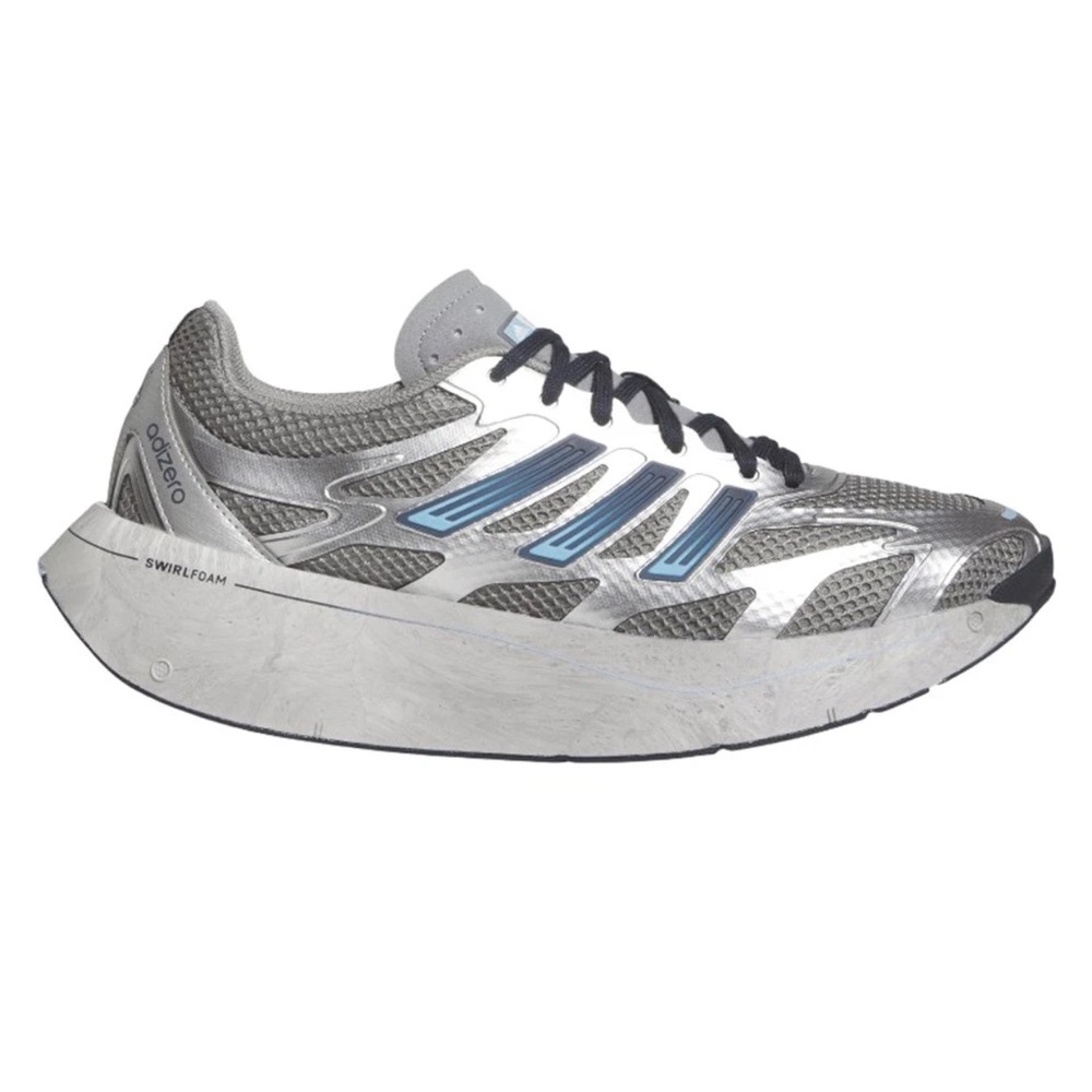 Adidas Retro Adizero Aruku Grey/Blue/Silver Swirlfoam Men Sz 9 NIB